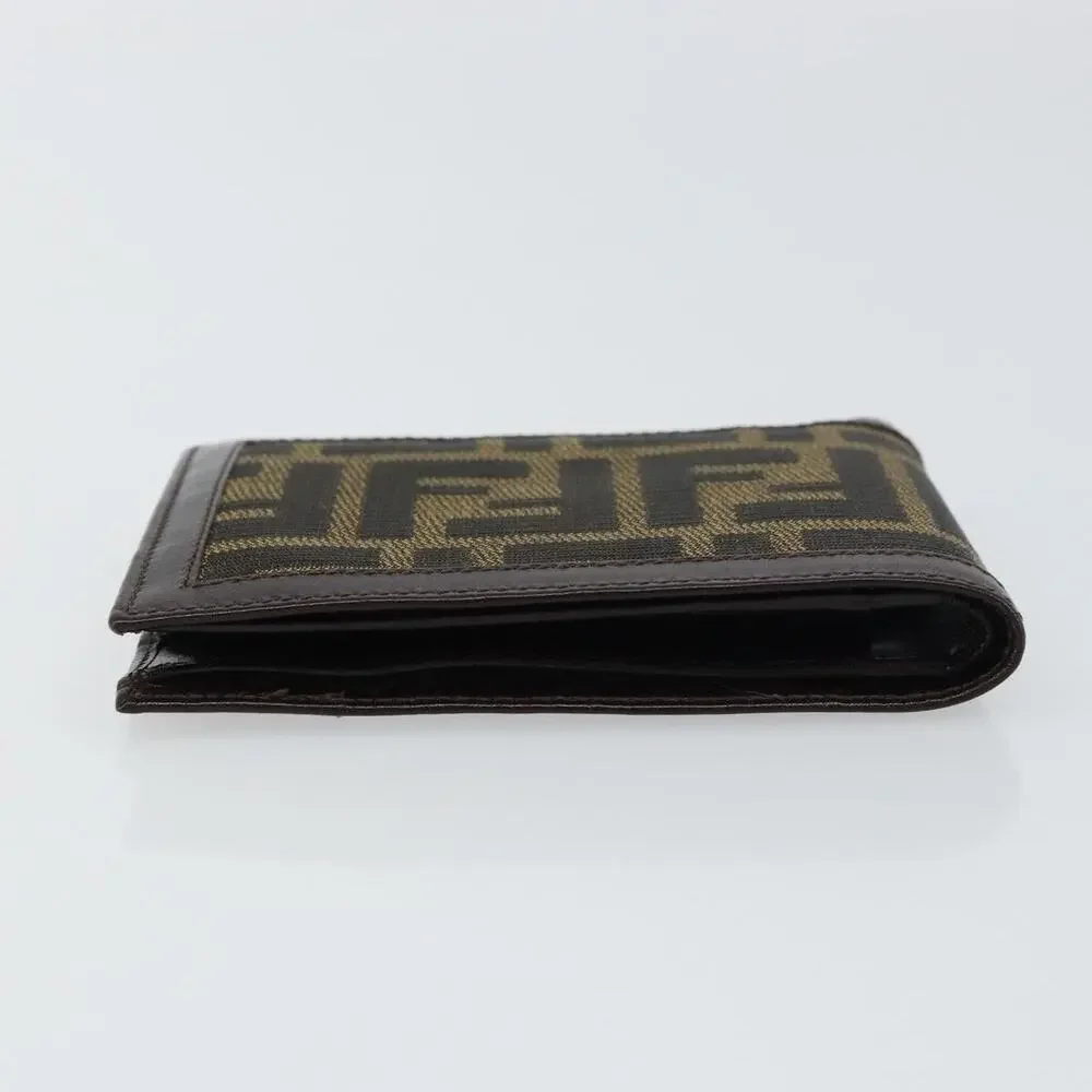 Fendi Zucca Wallet Black